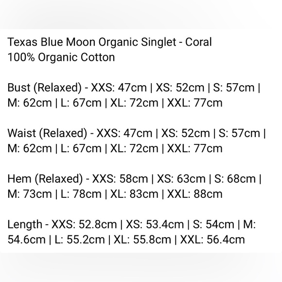 UFT/S Spell ⁺₊⋆ ☾⋆⁺₊ Blue Moon Ribbed Singlet Tank in Coral - Picture 8 of 12